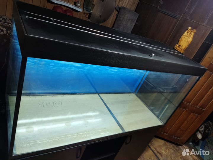 Аквариум новый 500 л с тумбой