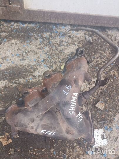 Выпускной коллектор.Kia Shuma 1