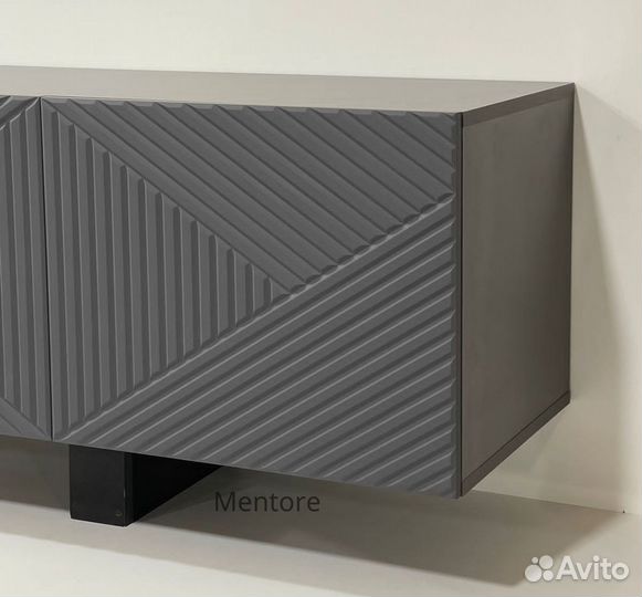 Тумба тв Bravo с доставкой / графит / 180х40х30 см