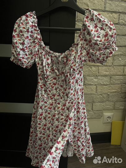 Платье летнее в цветочек