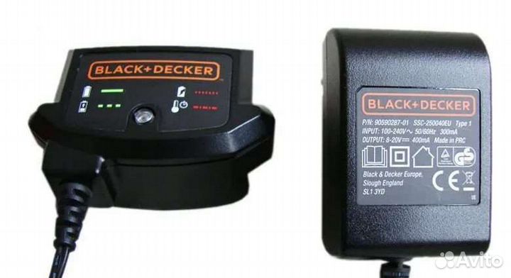 Аккумулятор black decker 18v 1.5 зарядка
