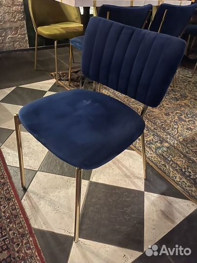 Стул на металлокаркасе Фиер морской