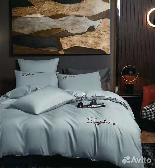 Белье постельное простыня на резинке