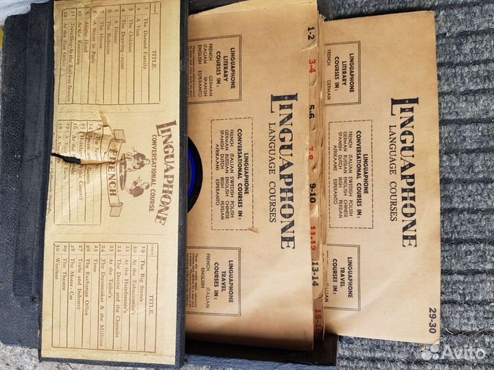 Раритетный Лингафонный курс английского языка