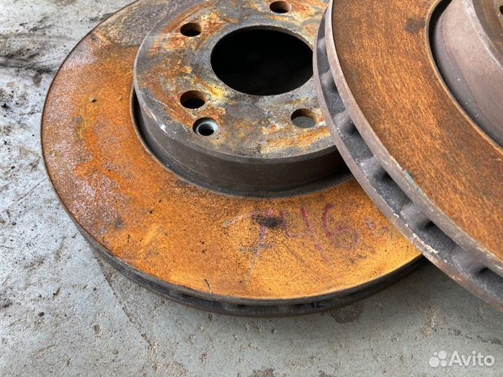 Тормозной диск 295мм передний Mercedes-Benz