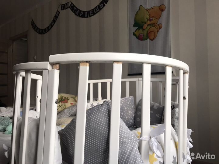 Детская кроватка трансформер 8 в 1