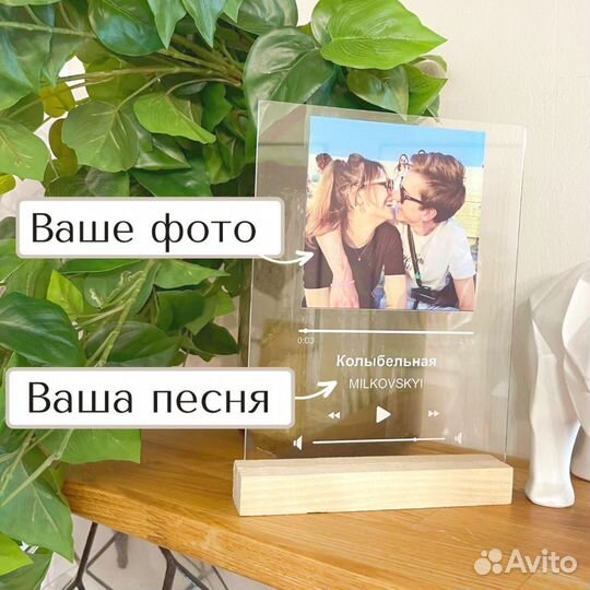 Фото с рамкой / Лучший подарок