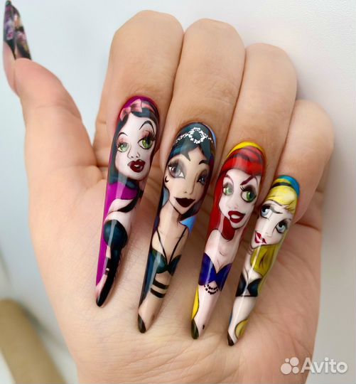 Маникюр, педикюр, наращивание ногтей, гель-лак