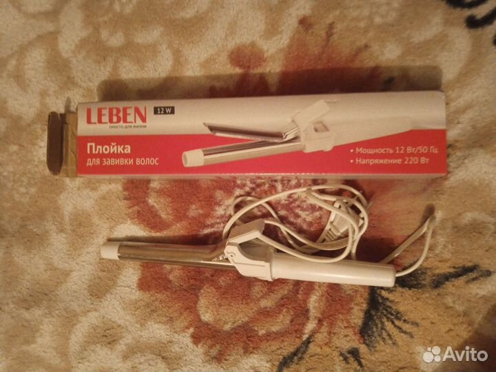 Плойка для завивки волос новая