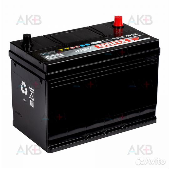 Аккумулятор автомобильный zubr Ultra Asia 95 Ач 82