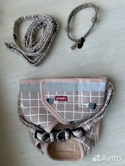 Шлейка жилетка для Собак и Кошек Levis