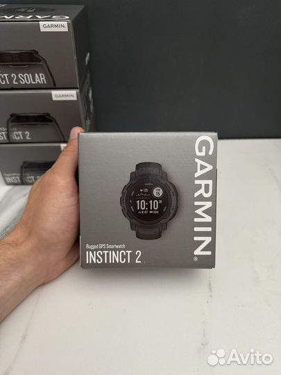 Garmin instinct 2 solar a-Черный/Графит