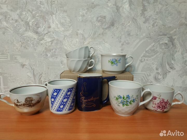 Кружки, блюдца СССР