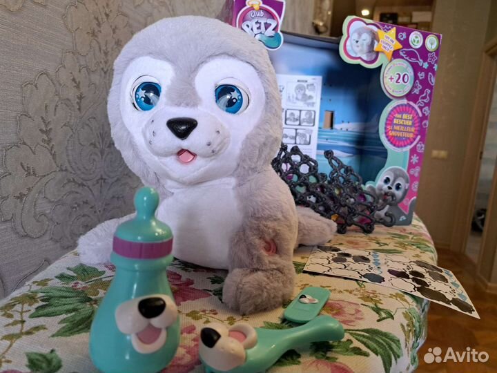 Интерактивная игрушка Тюлень Silver