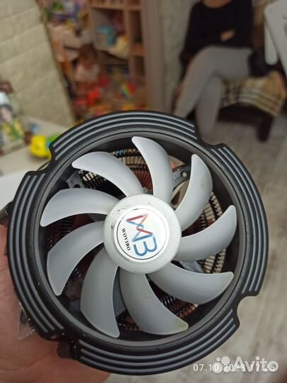 Вентилятор CPU с led подсветкой