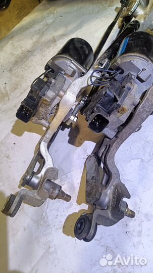 Трапеция стеклоочистителя kia rio3 solaris в сборе