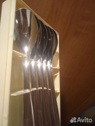 Набор 6 чайных ложек СССР новый