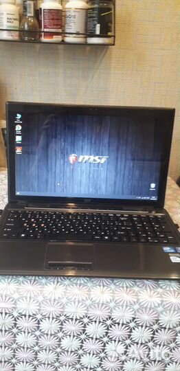 Игровой ноутбук MSI ge620dx/i5/Geforce555m/ssd+hdd