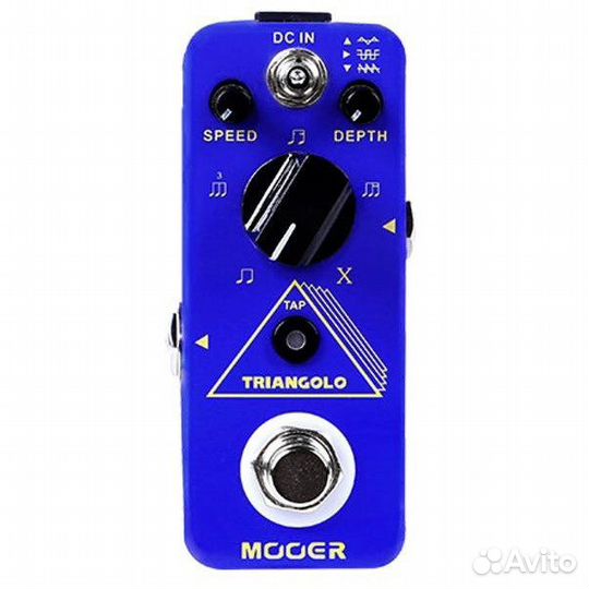 Мультирежимная Мини-педаль Tremolo Mooer Triangolo