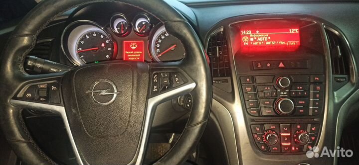 Opel Astra 1.4 AT, 2012, 143 050 км