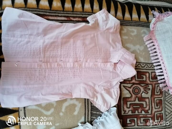 Школьные рубашки на девочку