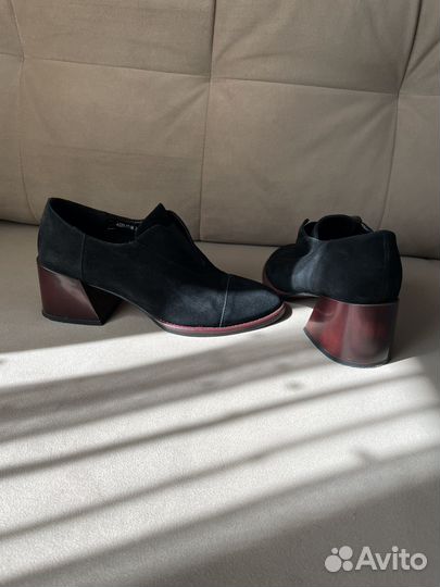 Ботильоны замшевые