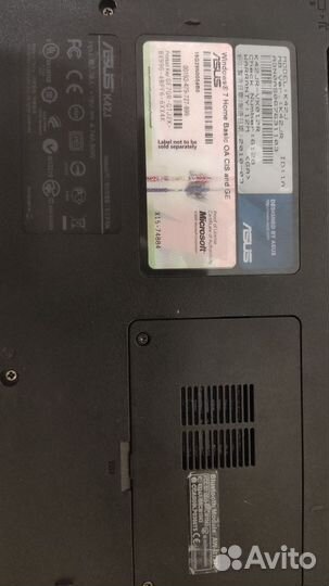 Ноутбук asus