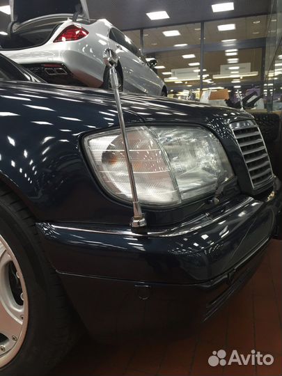 Флагшток, габаритный указатель на Мерседес