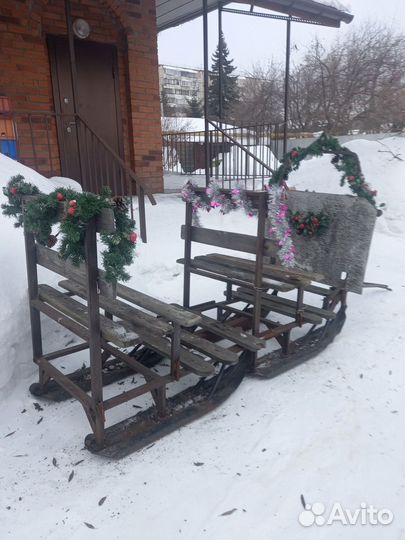 Сани для снегохода бу пассажирские