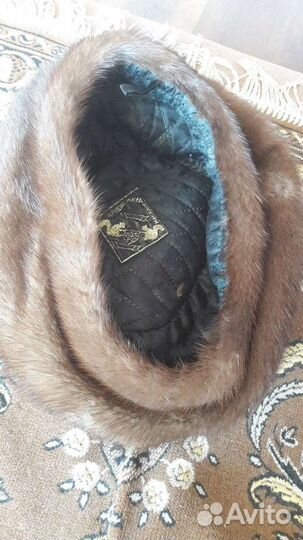 Женский норковый берет