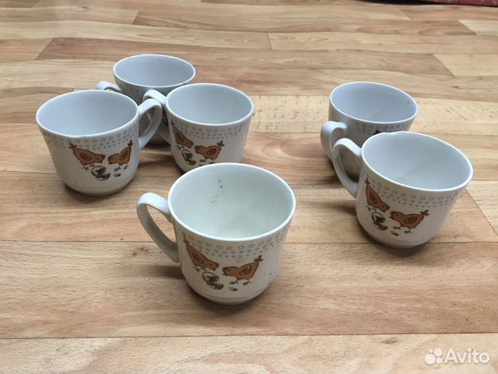 Чашки маленькие комплект