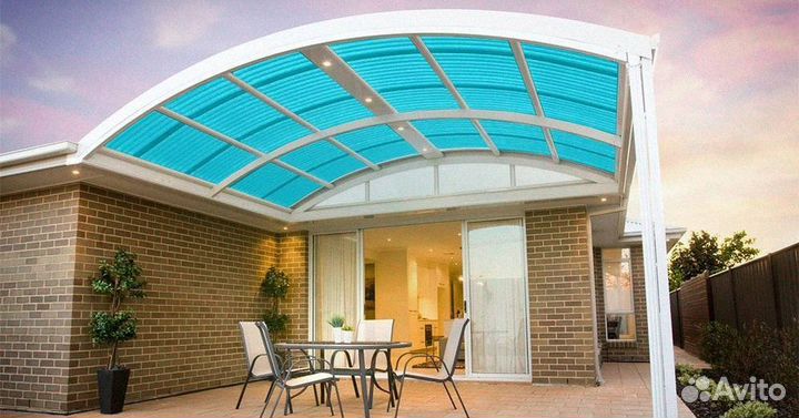 Навесы для авто / машин / навесы из поликарбоната