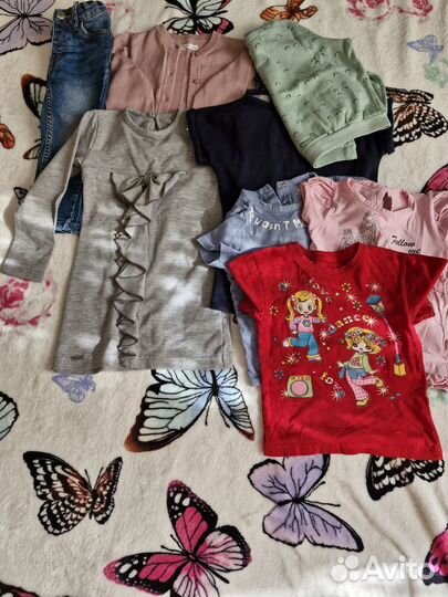 Вещи для девочки р 86 92