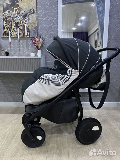 Коляска 3 в 1 Tutis zippy Графит (отл.сост)