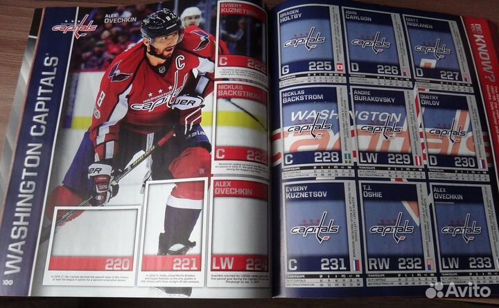 Новый альбом Panini NHL нхл Hockey 2017 - 2018