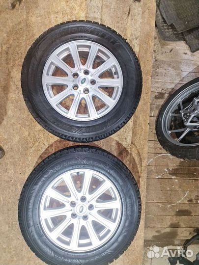 Land rover discovery 3, колёса в сборе R-18 зимние