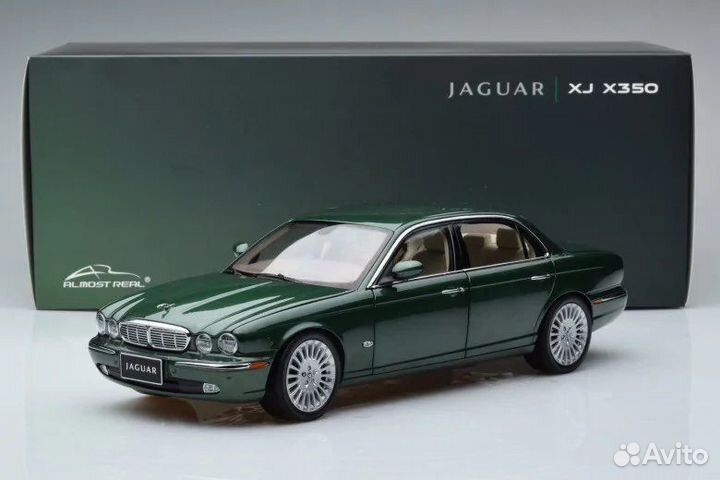 Jaguar XJ6 (X350) Racing Green 1/18 Almost Real