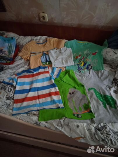 Вещи пакетом на мальчика р116-128 37 вещей