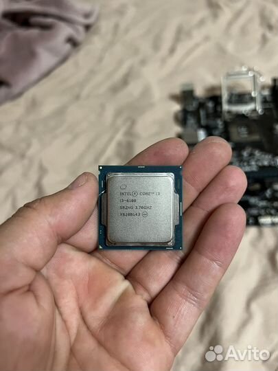 Процессор intel core i3 6100