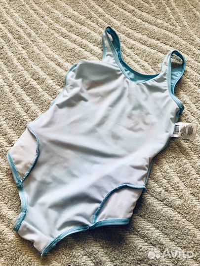 Купальник слитный новый с фламинго