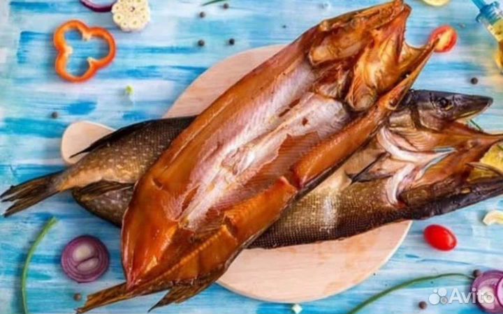 Рыба, ягоды, орехи