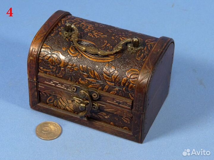 Деревянная шкатулка сундучок разные виды новая