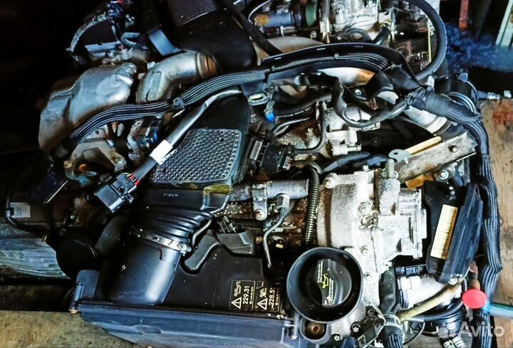 Двигатель mercedes 3.0 дизель 642940 с навесным