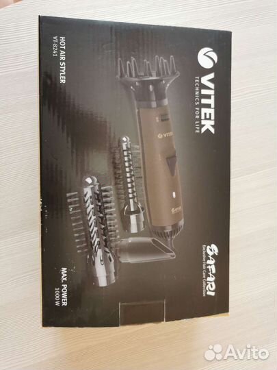 Щётка-фен vitek