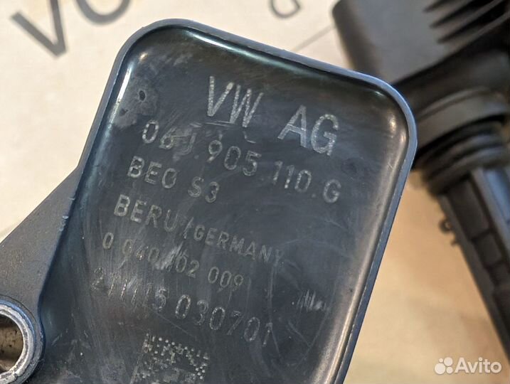 Катушка зажигания VW Golf 7.5 R