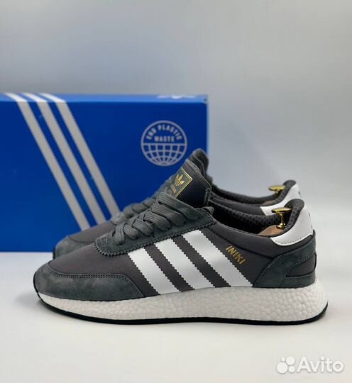 Кроссовки Adidas Iniki Runner Grey White