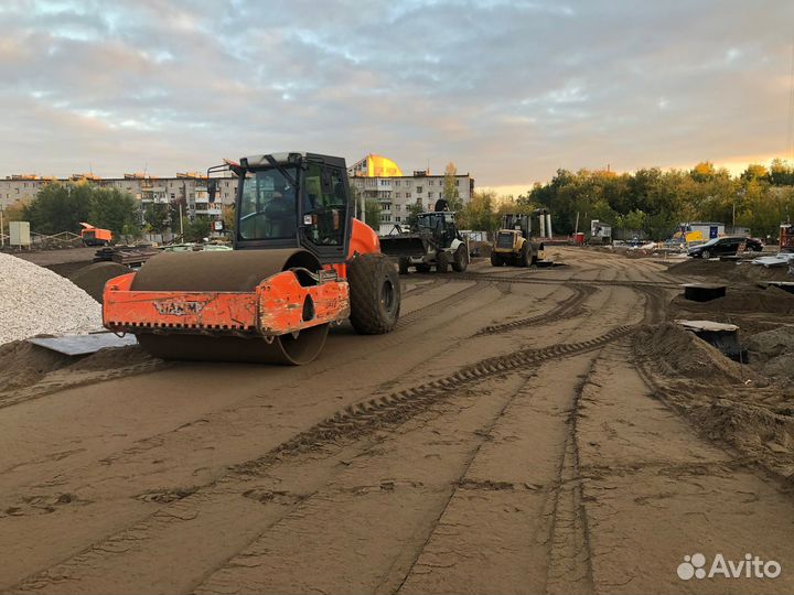 Укладка дороги / асфальтирование дороги