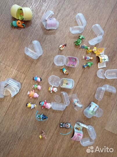 Игрушки из киндера фиксики три кота