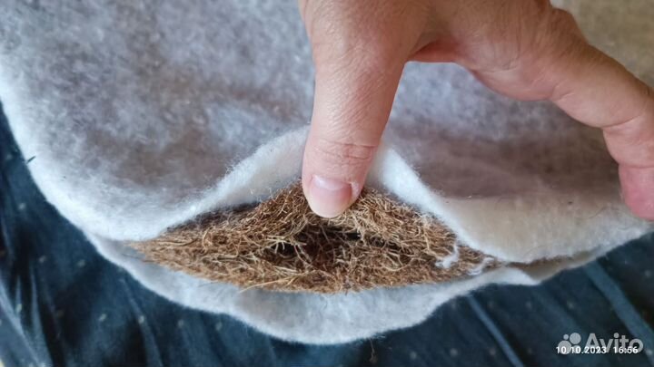 Матрасик для коляски 80*36+ простынка