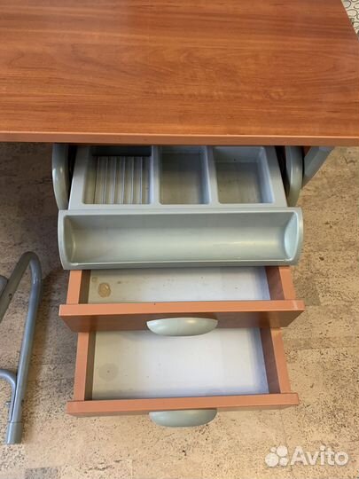 Растущая парта и стул дэми